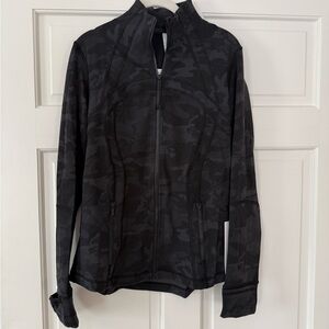 New! Lululemon Define Jacket Luon - Black Camouflage
